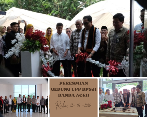 Dekan Fakultas Sains dan Teknologi: Hadiri Peresmian Gedung UPP BPSJI