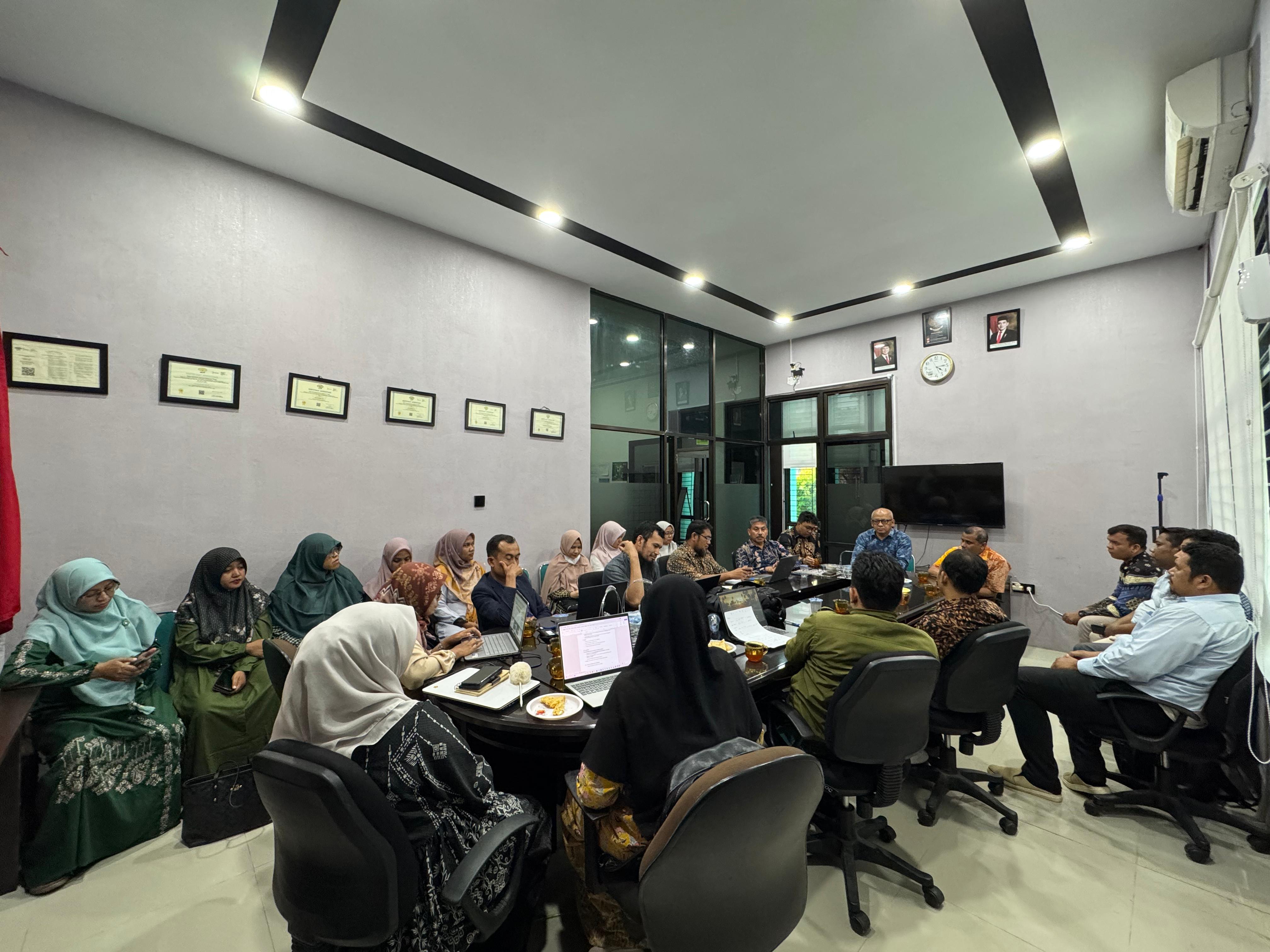 Rapat Persiapan Akreditasi Prodi FST