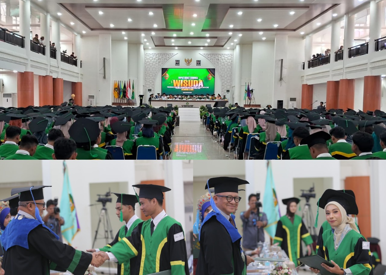 Wisuda Gelombang II UIN Ar-Raniry: FST Lahirkan 57 Lulusan Berkualitas Menyosong Masa Depan Gemilang
