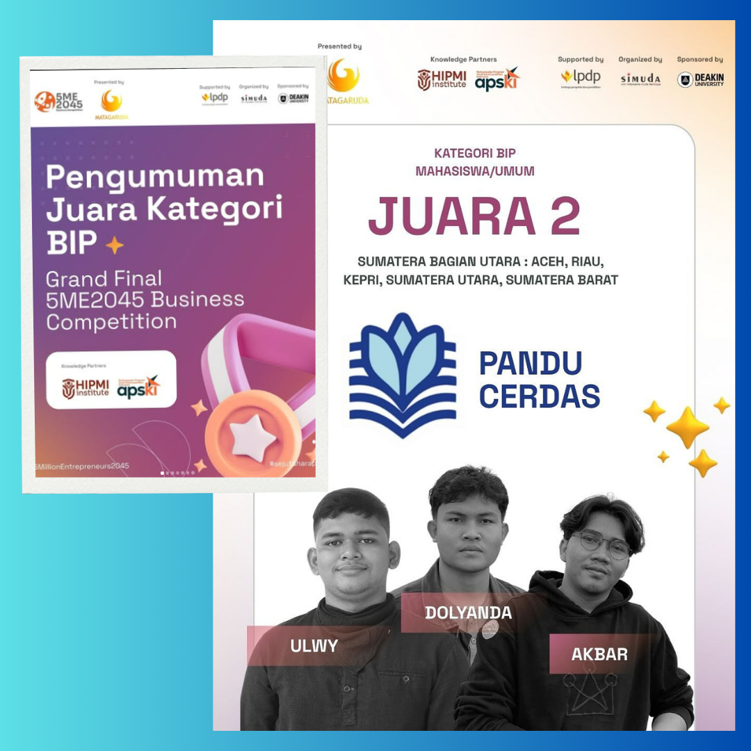 FST Bangga! Tim Pandu Cerdas Prodi Teknologi Informasi Tampil Gemilang di 5ME2045, Raih Juara Dua
