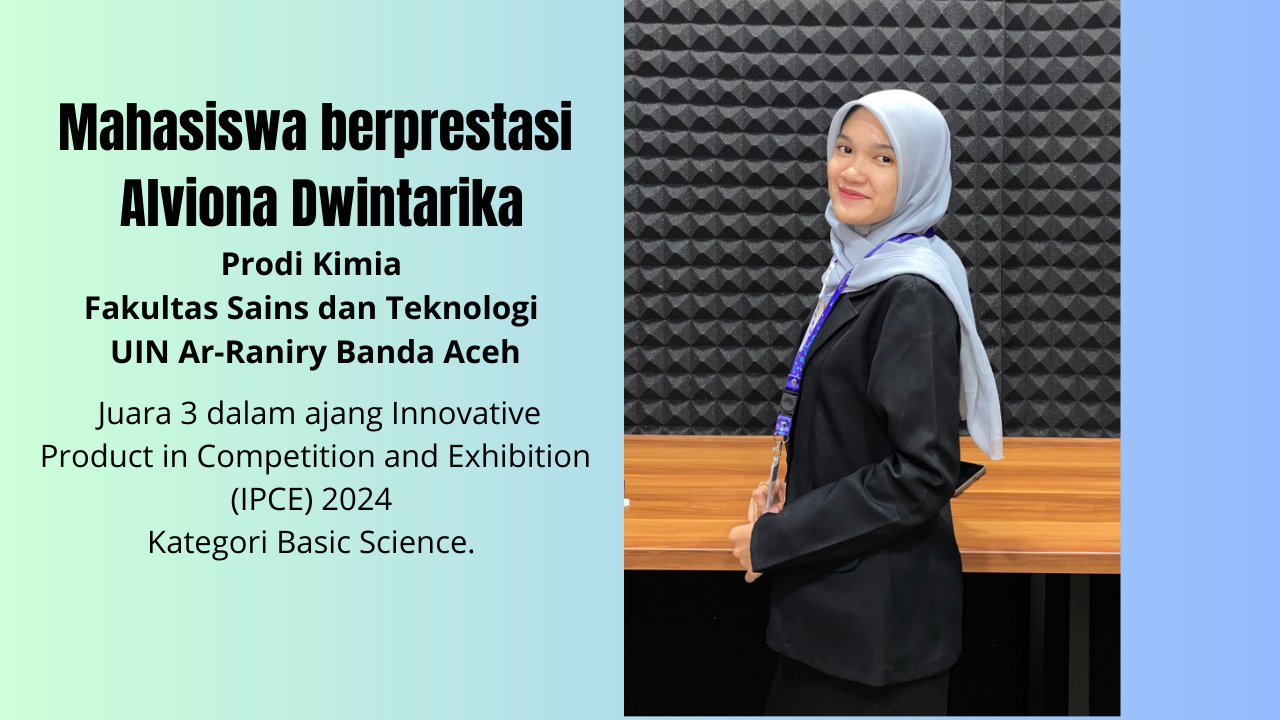 Alviona Dwintarika: Mahasiswi Prodi Kimia yang Inovatif dan Peduli Lingkungan