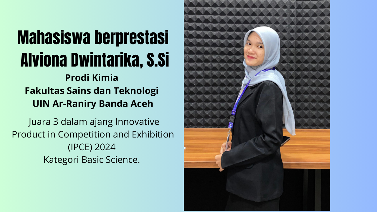 Alviona Dwintarika: Mahasiswi Prodi Kimia yang Inovatif dan Peduli Lingkungan