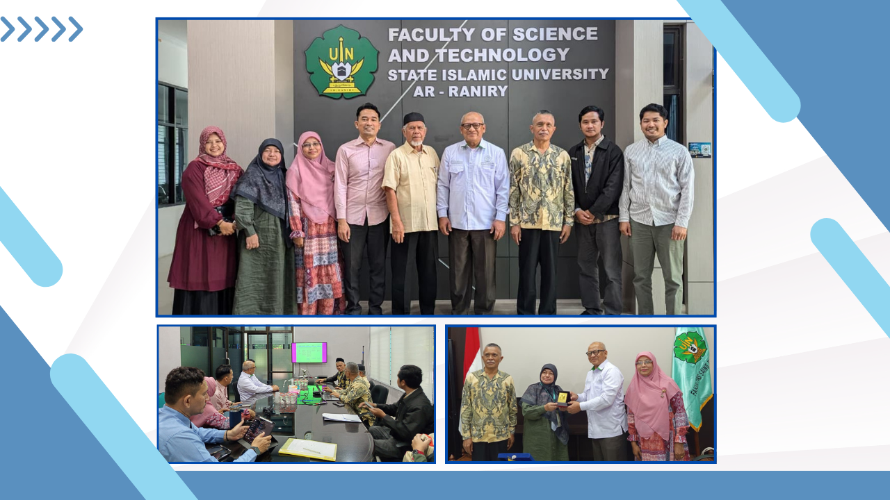FST UIN Ar-Raniry Terima Kunjungan Tim Peneliti dari Fakultas Teknik dan Sains Universitas Ibn Khaldun Bogor