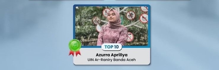 Mahasiswa Kimia UIN Ar-Raniry, Azurra Aprillya, Masuk Top 10 Lomba Cover Lagu BPJS Kesehatan 2025