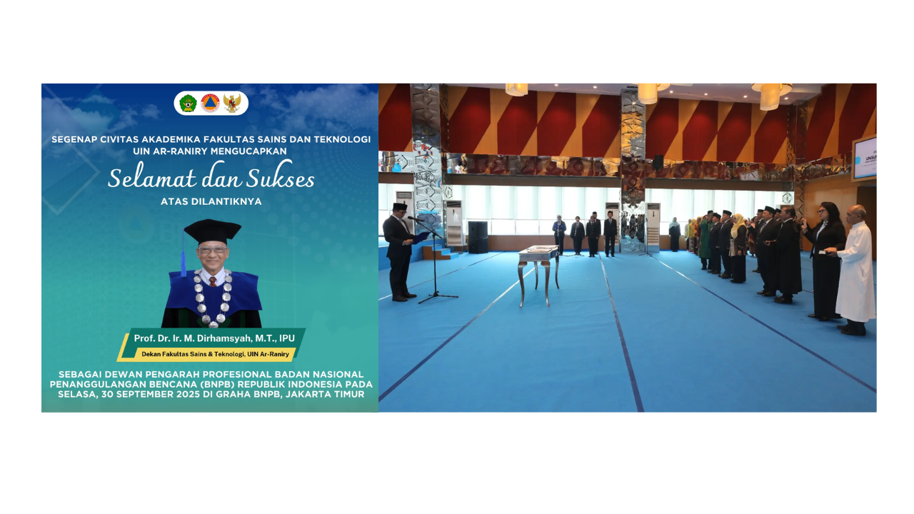 Dedikasi untuk Negeri: Selamat atas Pelantikan sebagai Dewan Pengarah Profesional BNPB RI