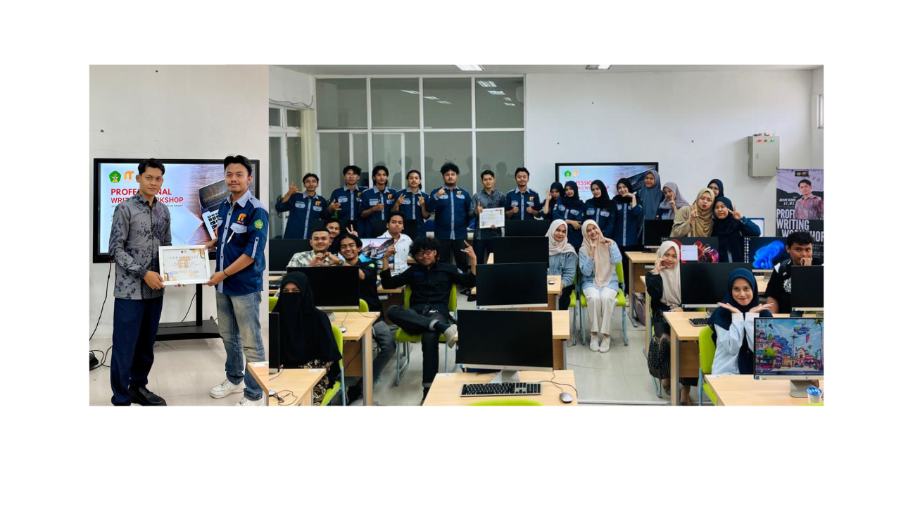 HIMA-TI Gelar “Professional Writing Workshop” Bersama Dosen Muda Inspiratif