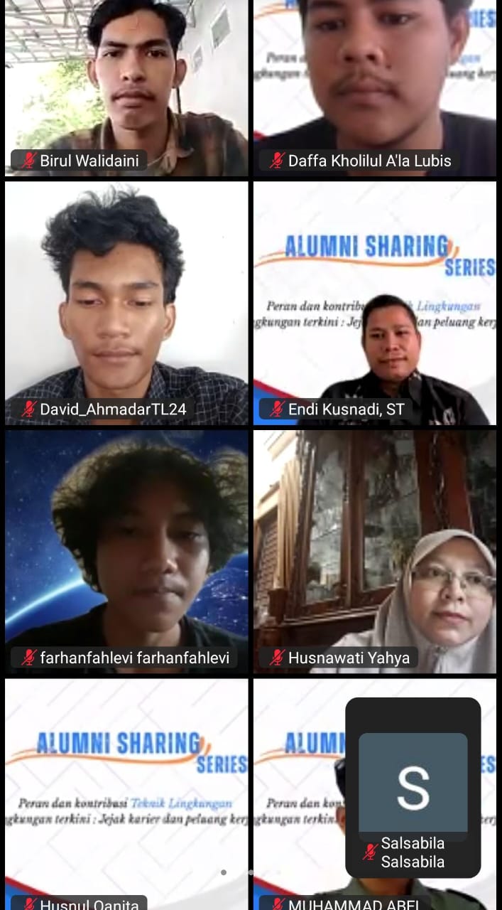 Alumni Sharing Series 2 Teknik Lingkungan