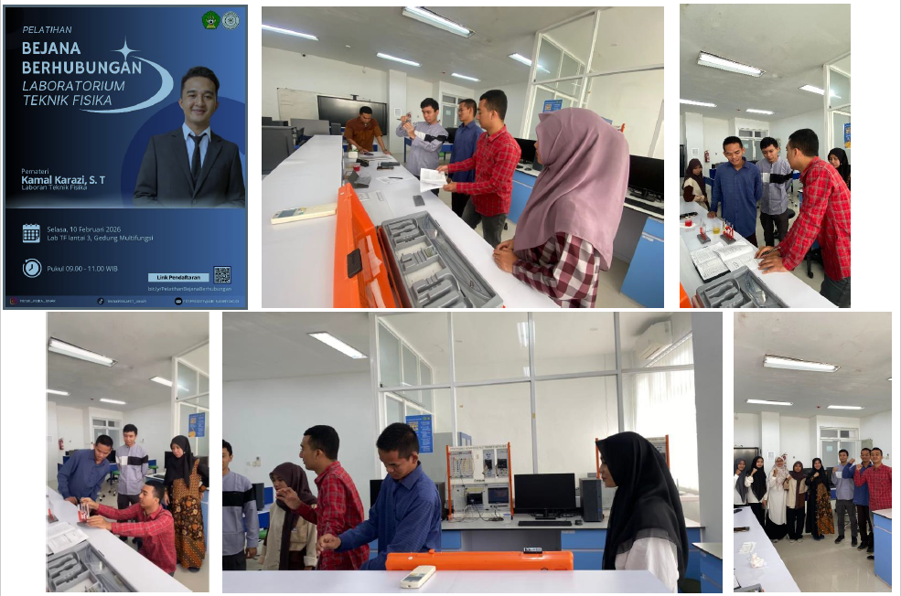 Prodi Teknik Fisika FST UIN Ar-Raniry Gelar Kamisan Bertema Pelatihan Kit Fluida